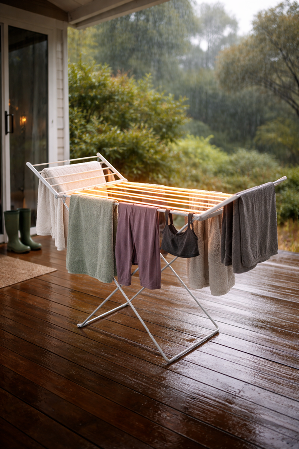 Electric clothes drying racks