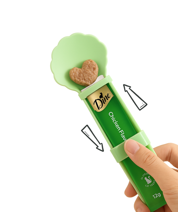 Easy Cat Treat Spoon Feeder